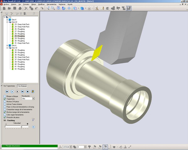 Simulación en torno