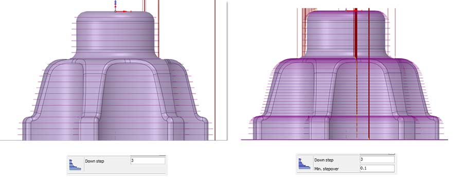 New Adaptive Roughing process